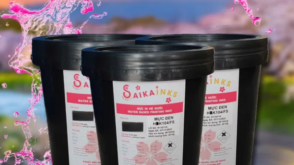 Mực in Flexo Process hệ nước